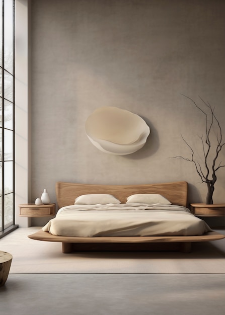 Un mélange de design d'intérieur minimaliste nordique avec le style wabi-sabi japonais