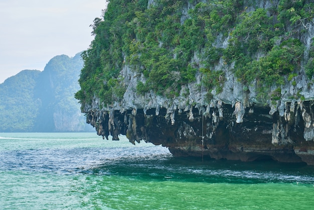 Photo gratuite mer d'andaman, thaïlande