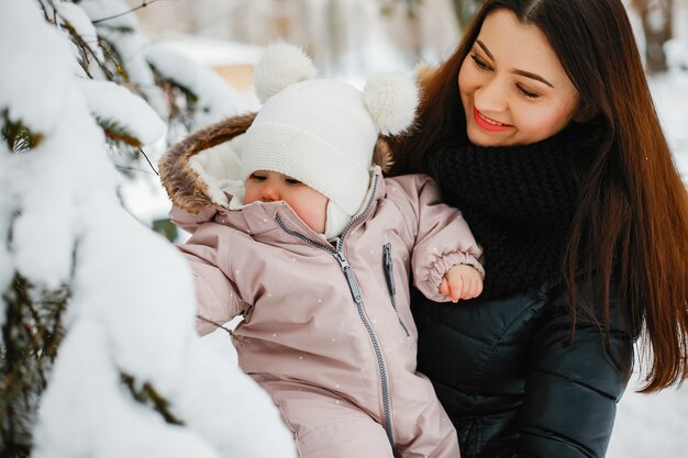 mère avec fille