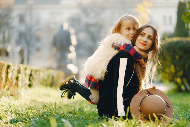 mère avec fille