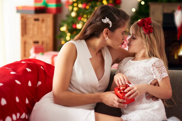 Mère de passer un temps inestimable avec sa fille