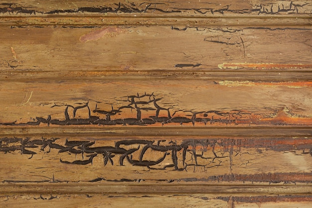 Métal rouillé avec motif horizontal