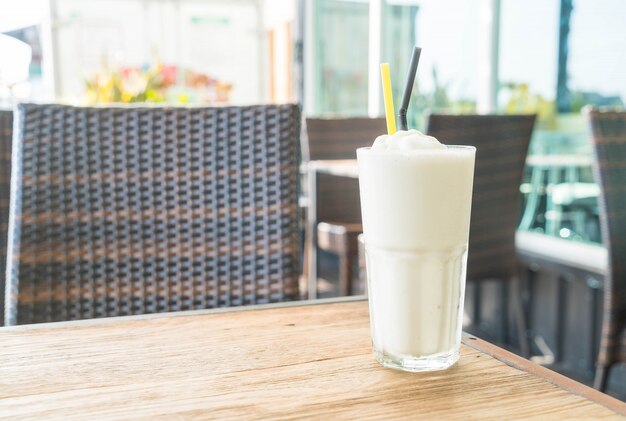 Milkshake blanc de malt