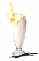 Photo gratuite milkshake sur la table