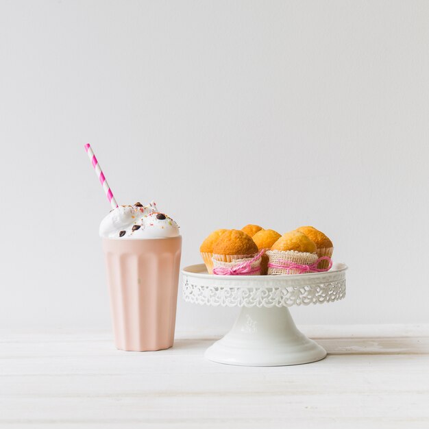 Milkshakes et muffins