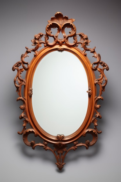 Miroir orné dans le style art nouveau