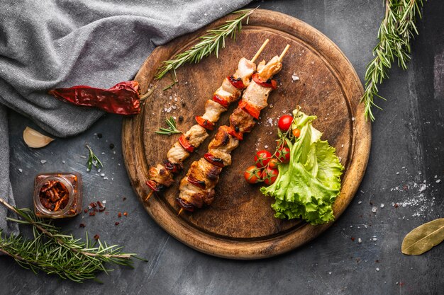 Mise à plat du concept de viande fraîche