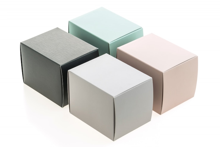 Photo gratuit mock up paper box