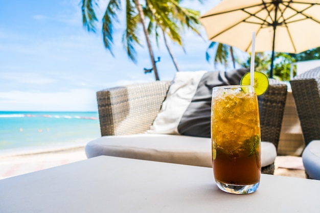 Mocktail sur la plage