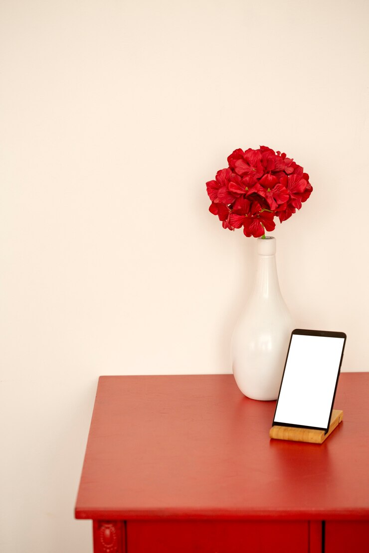 Photo gratuit mode de vie avec appareil smartphone