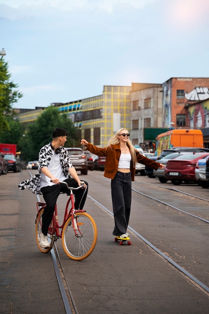 Mode de vie de quartier d'amis