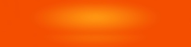 Modèle Web Abstrait De Mise En Page De Fond Orange Designstudioroom Rapport D'activité Avec Une Couleur De Dégradé De Cercle Lisse