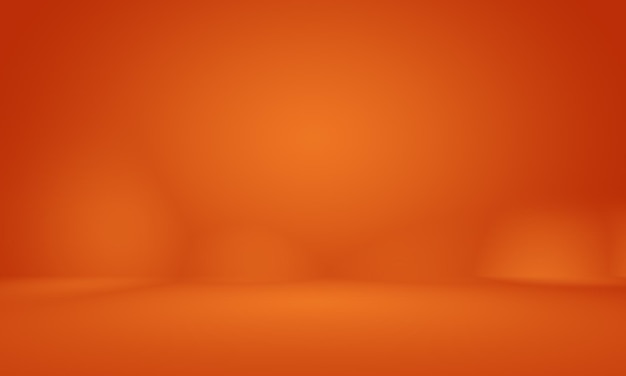 Photo gratuite modèle web abstrait de mise en page de fond orange lisse designstudioroom rapport d'activité avec une couleur dégradée de cercle lisse