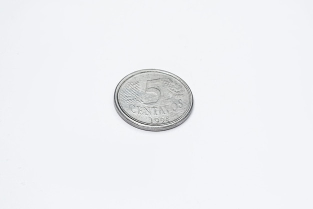 Monnaie - Pièces Brésiliennes - 5 Centavos