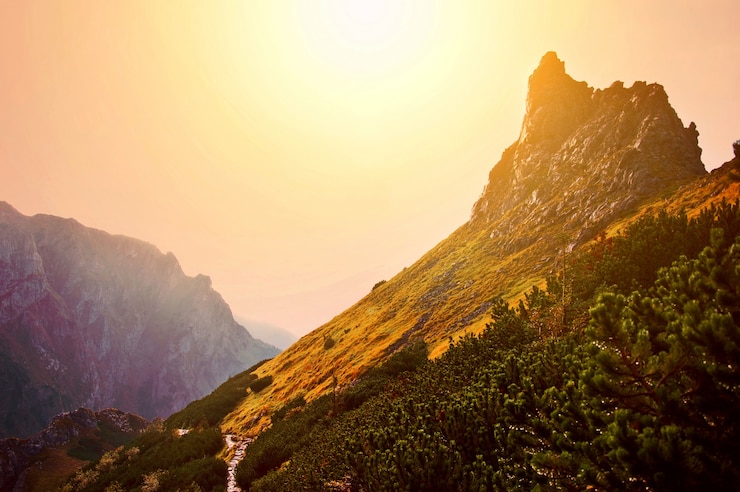 Photo gratuit montagnes nature paysage