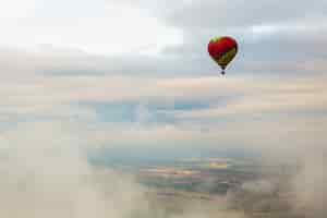 Photo gratuite montgolfière