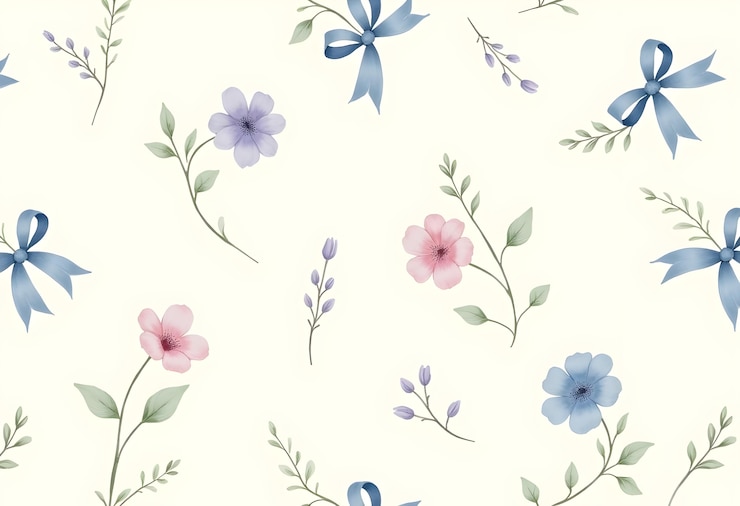 Photo gratuit motif d'aquarelle coquette