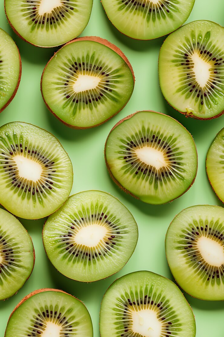 Photo gratuit motif de fruits exotiques