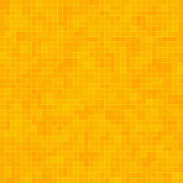 Motif géométrique coloré abstrait, fond de texture de mosaïque de grès orange, jaune et rouge, fond de mur de style moderne.