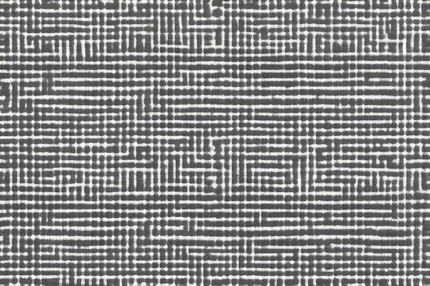 Un motif noir et blanc avec des lignes tracées en cercle.