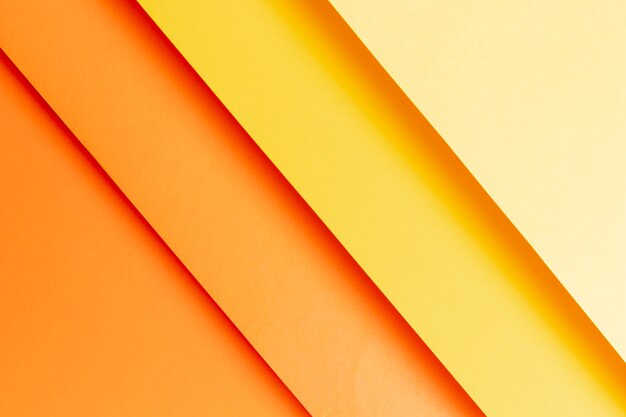 Motif à plat des tons de couleurs chaudes