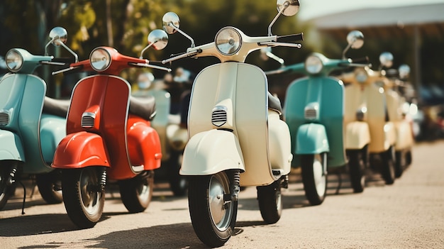 Photo gratuite des motos cool en plein air