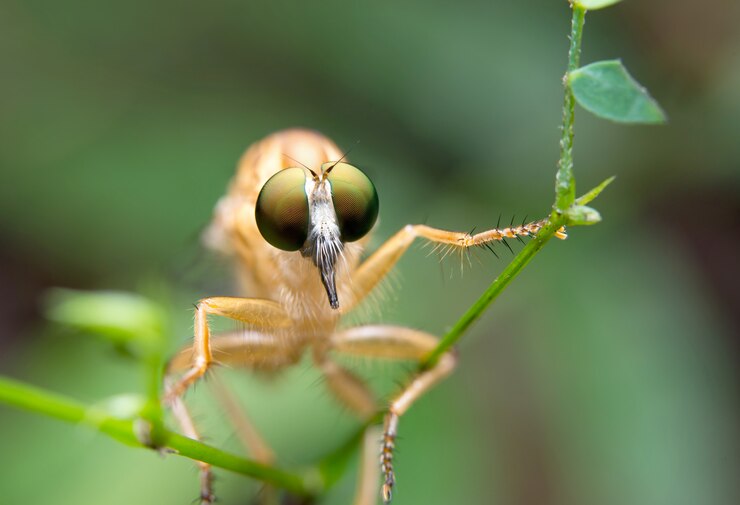 Photo gratuit mouche voleur