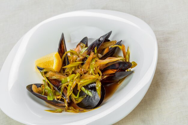 Moules fraîches