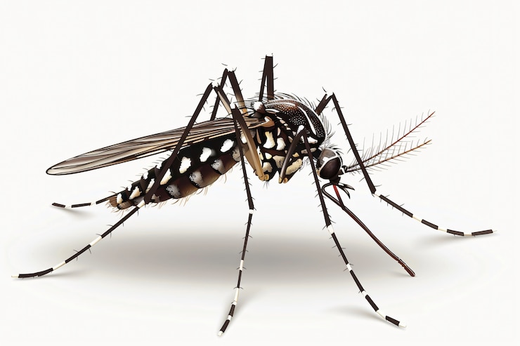 Photo gratuit le moustique en 3d en studio