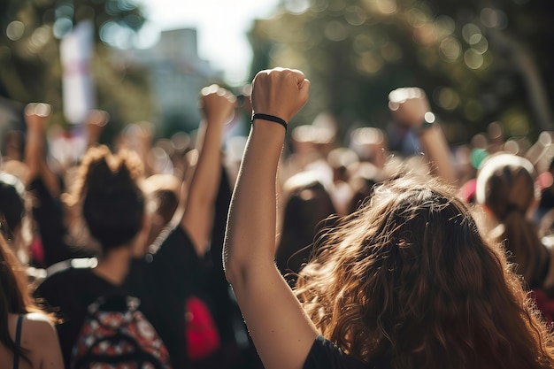 Photo gratuite mouvement de grève des femmes de 8 millions