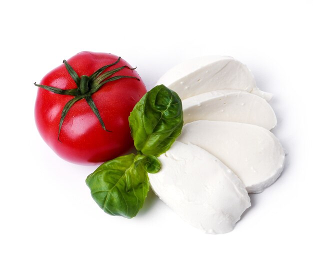 Mozzarella sur la table