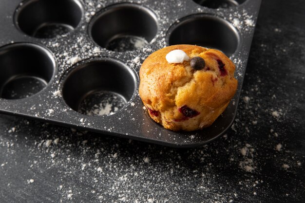 Muffin dans un moule