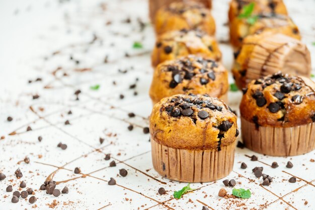 Muffin pépites de chocolat