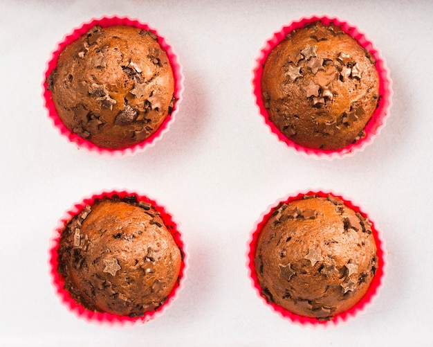 muffins au chocolat