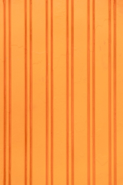 Mur d'acier abstrait orange