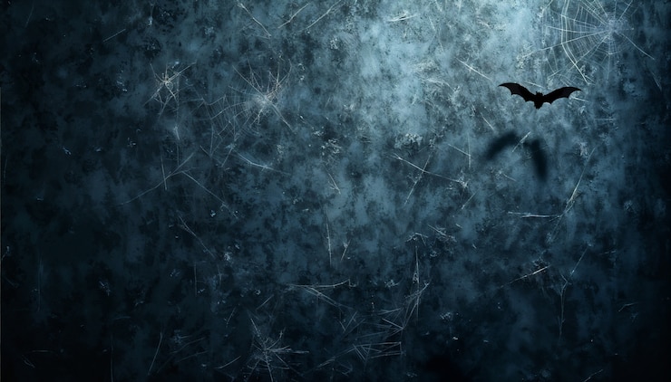 Photo gratuit un mur altéré couvert de toiles d'araignée