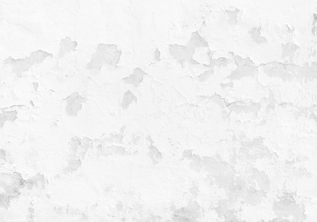 Mur blanc avec de la peinture écaillée