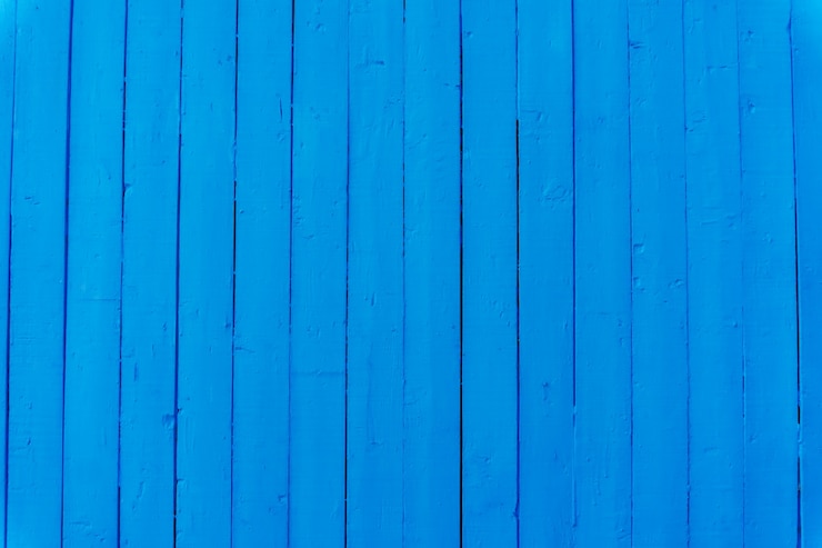 Photo gratuit mur en bois bleu