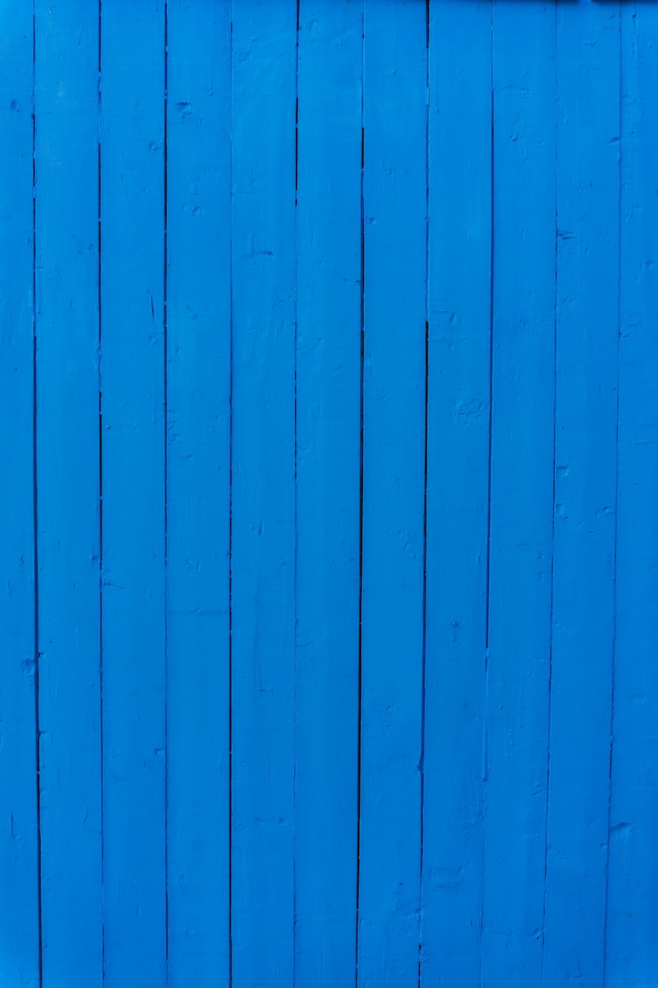 Photo gratuit mur en bois bleu