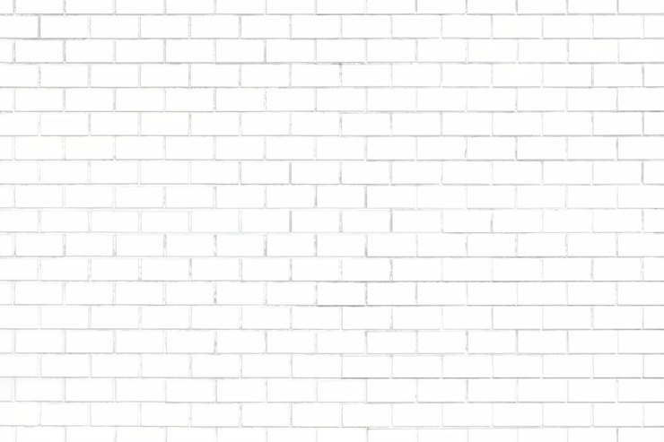 Photo gratuit mur de briques blanches fond texturé