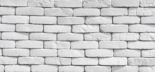 Mur de briques blanches