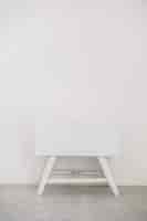 Photo gratuite mur de bureau texture fond blanc