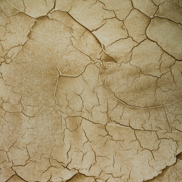 Mur de ciment avec beaucoup de fissures