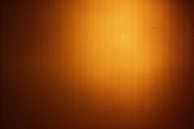 Un mur orange foncé avec une lumière verte au milieu.