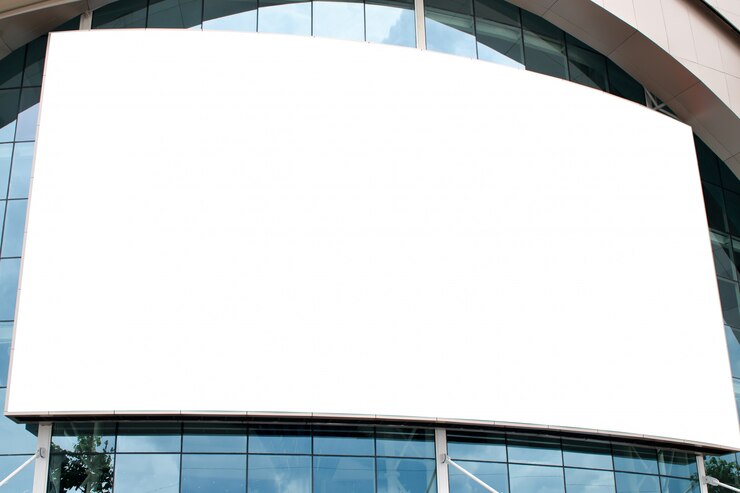 Photo gratuit mur de panneau d&#39;affiche vide dans mal shopping moderne.