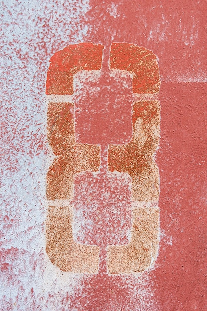 Mur Peint En Rouge Uni