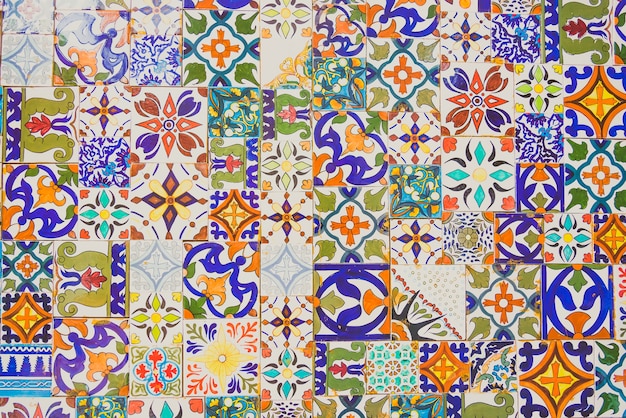 mur zelliges mosaïque islam