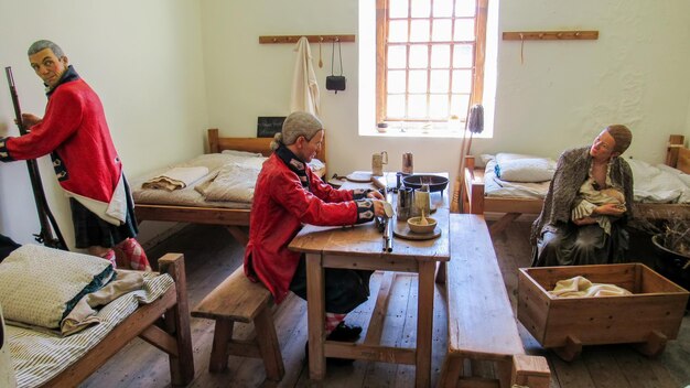 Musée de la salle à Fort George en Ecosse Royaume-Uni