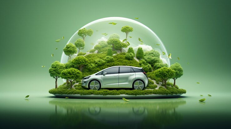 Photo gratuit la nature étouffée par la pollution au co2