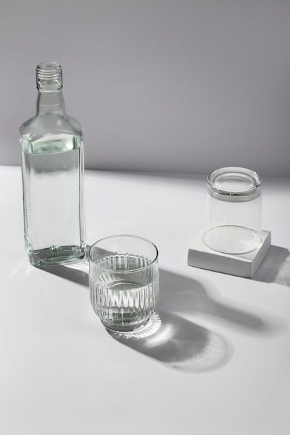 Nature morte aux coupes en verre